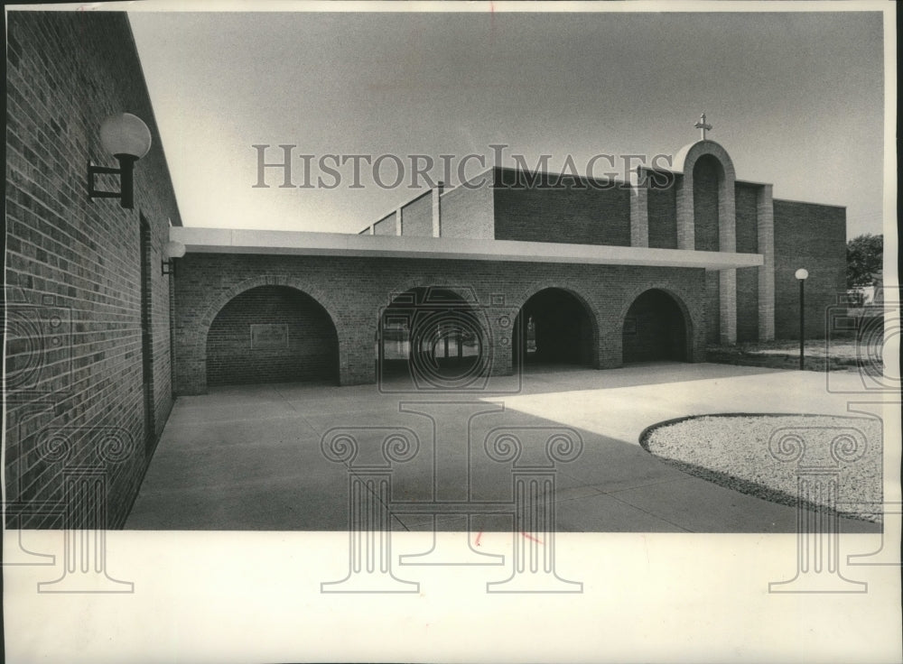 1973 Press Photo St. Sava Serbian Orthodox Cathedral - mjb88578 - Historic Images