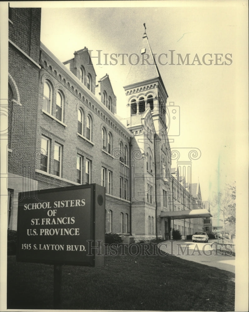 1986 Press Photo The School Sister of Saint Francis in Campbellsport - mjb88894 - Historic Images