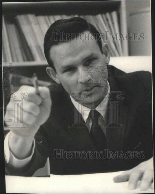 1970 Attorney Jack Samuels, head of NBC's Division of Compliance.-Historic Images