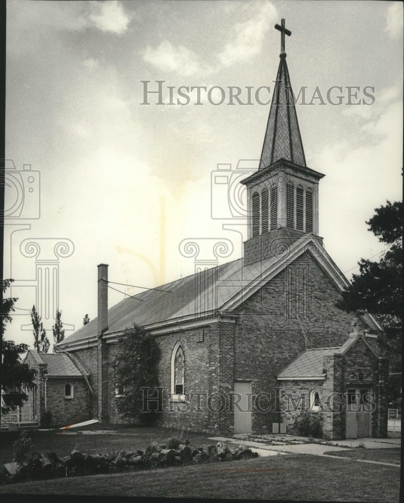 1978 Press Photo St. Matthew&#39;s Catholic Church, Oak Creek, Wisconsin - mjb89154 - Historic Images