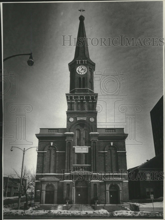 1978 Press Photo View of Saint Mary's Church - mjb89254 - Historic Images