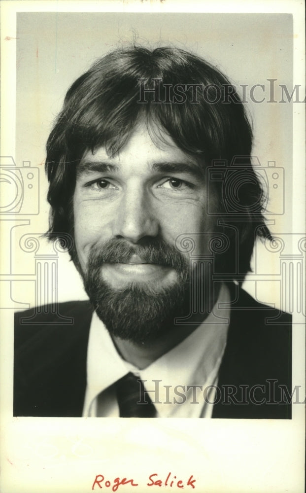 1983 Press Photo Roger W Salick, winner of Young Writers&#39; contest in Wisconsin - Historic Images