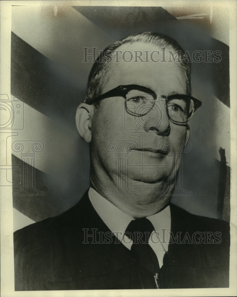 1968 Press Photo Judge William L.Parkinson - mjb90125- Historic Images