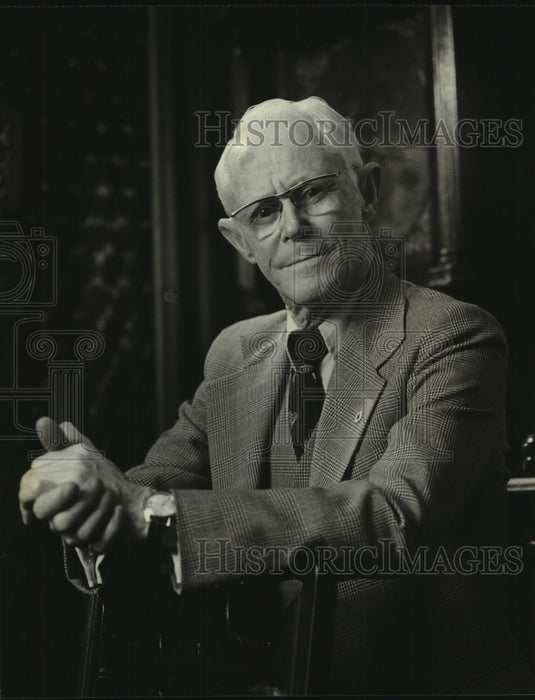 1981 Press Photo Gwynn J. Parri, Milwaukee - mjb90147 - Historic Images