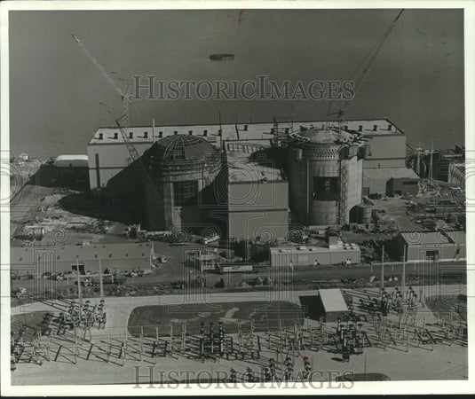 1969 Construction at Point Beach Nuclear Power Plant, Manitowic-Historic Images