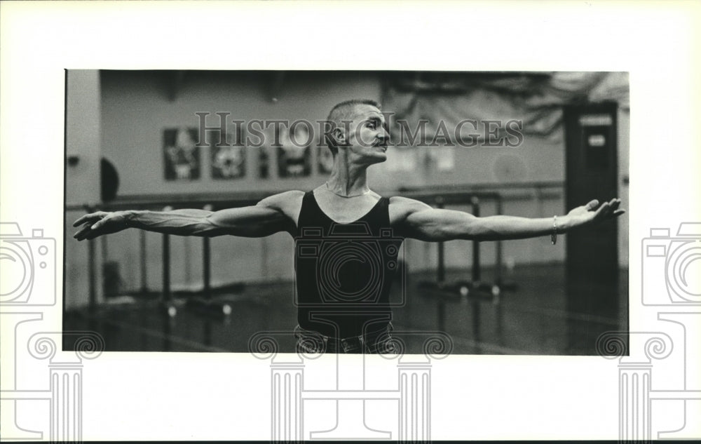 1981 Choreographer Robert Rodham, Ballet Master at Milwaukee Ballet-Historic Images