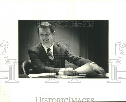 1978 Press Photo Dean Roe, President of Milwaukee & Froedtert Lutheran Hospitals - Historic Images