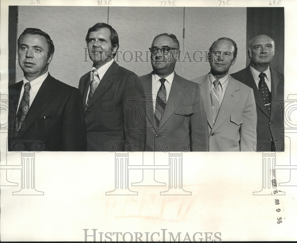 1972 Press Photo New officers for Wisconsin Realtors Association, Milwaukee - Historic Images