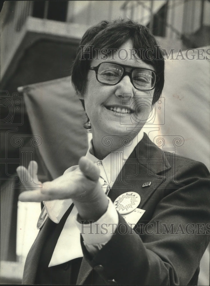 1979 Press Photo Chris Roerden, state NOW coordinator - mjb91742 - Historic Images