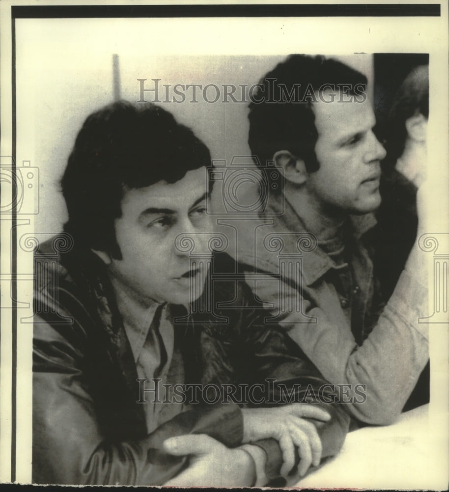 1976 Press Photo Vladimire Shnipar And Grigori Rubenchik In Brussels, Belgium - Historic Images