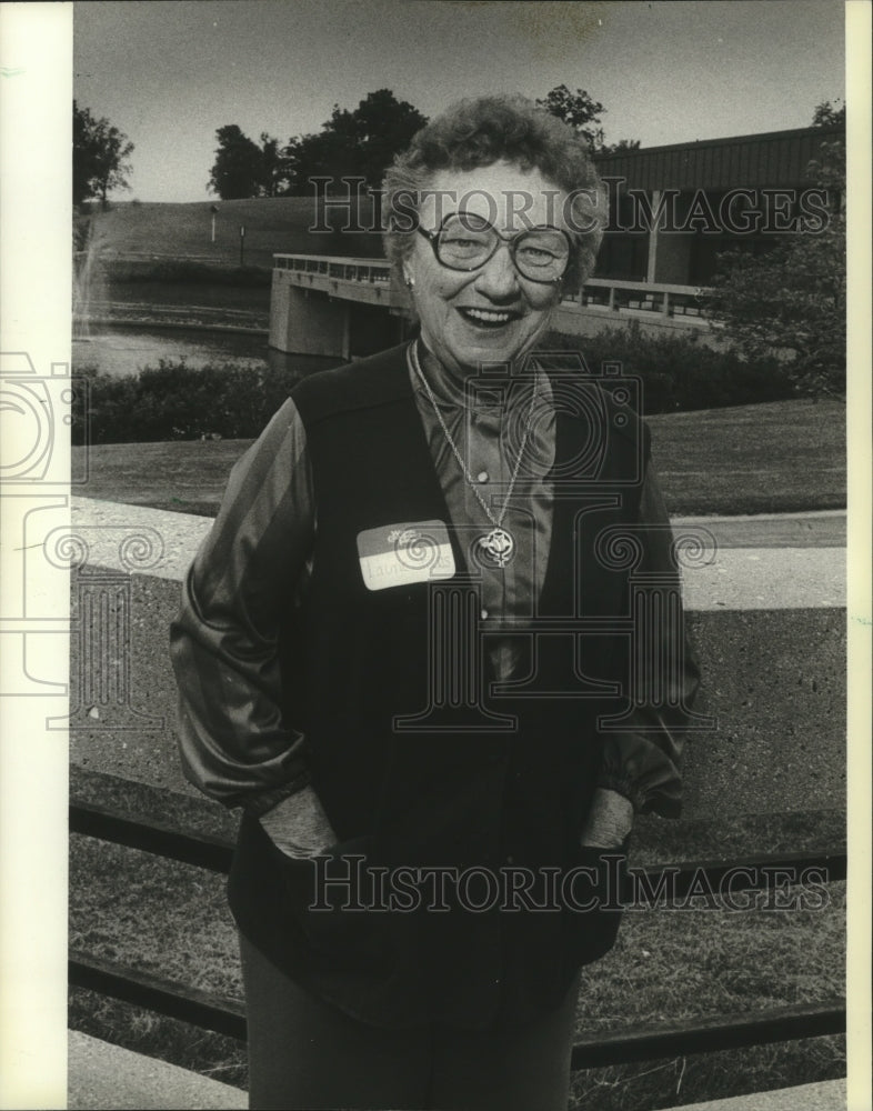 1982 Press Photo Laurie Shields, Wisconsin&#39;s Older Women&#39;s League - mjb91938 - Historic Images