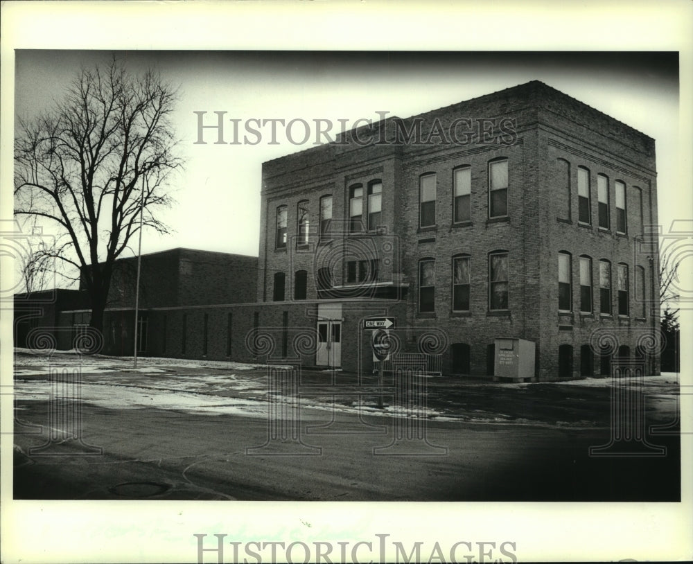 1983 Press Photo Immaculate Conception Catholic Elementary School, Wisconsin. - Historic Images