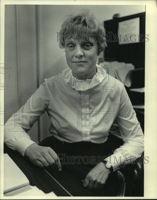 1983 Press Photo Community director of Sherman Park Joan Stanford - mjb92989 - Historic Images