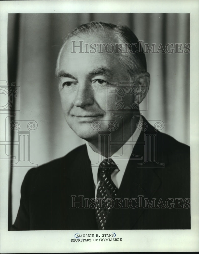 1971 Press Photo Secretary of Commerce Maurice H. Sans - mjb93016 - Historic Images