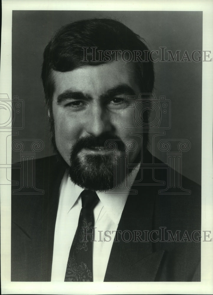 1990 Press Photo Reverend William Schulz, Unitarian Universalist President-Historic Images