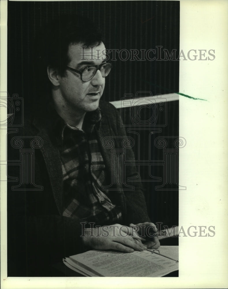 1985 Playwright and Actor Larry Shue, Milwaukee - Historic Images