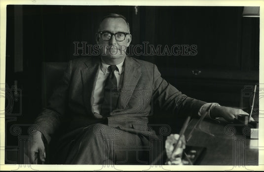 1979 Press Photo George Parker of Parker Pen - mjb93594 - Historic Images
