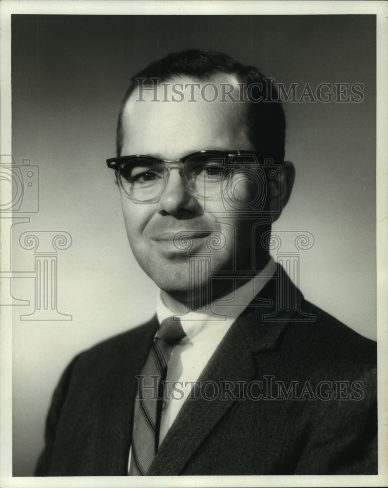 1968 Press Photo Francis A. Schmitz, 5th Assembly district Republican candidate-Historic Images