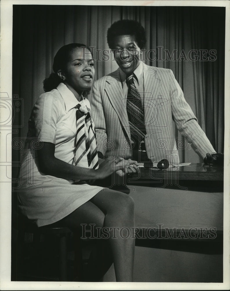 1979 Press Photo "Black Scene's" George Sanders and Geraldine Sykes - mjb93701 - Historic Images