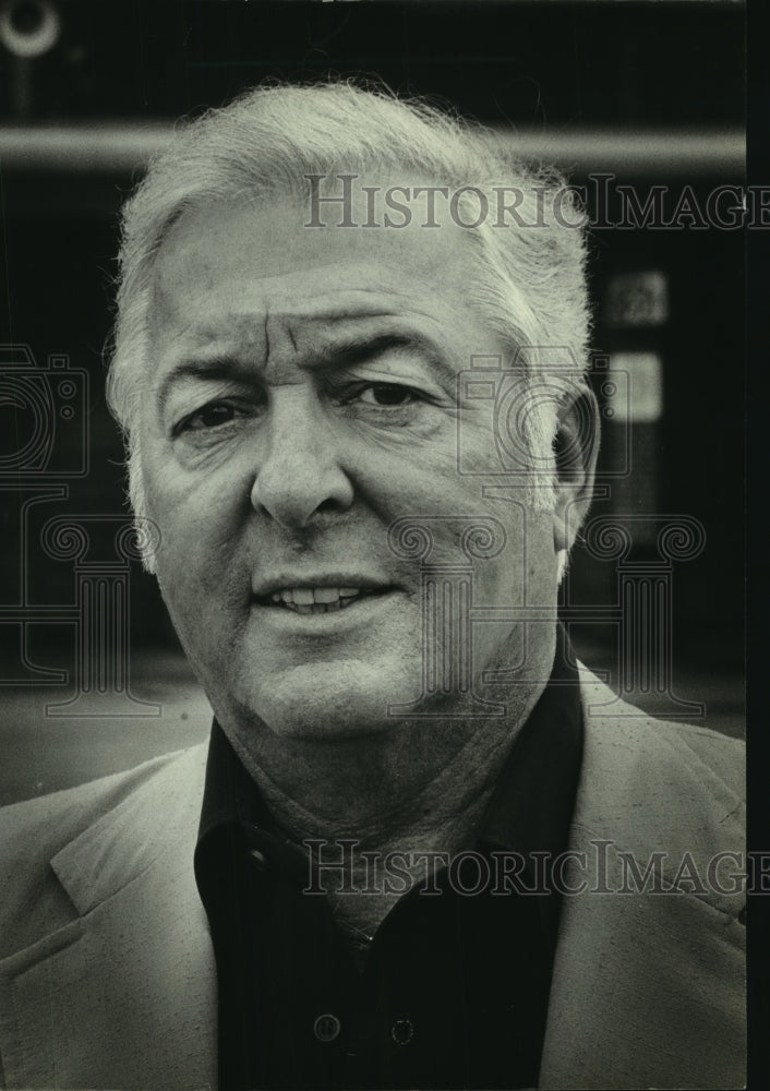 1980 John W. Schmitt, Summerfest Board President, Wisconsin - Historic Images