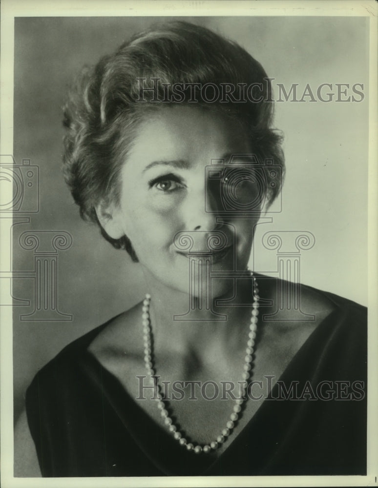 1971 Press Photo Elisabeth Schwarzkopf, Soprano - mjb94068 - Historic Images