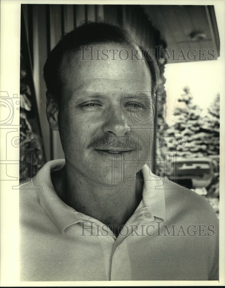 1991 Press Photo Mike Sheldon, Sheldon&#39;s Inc, Wisconsin - mjb94142 - Historic Images