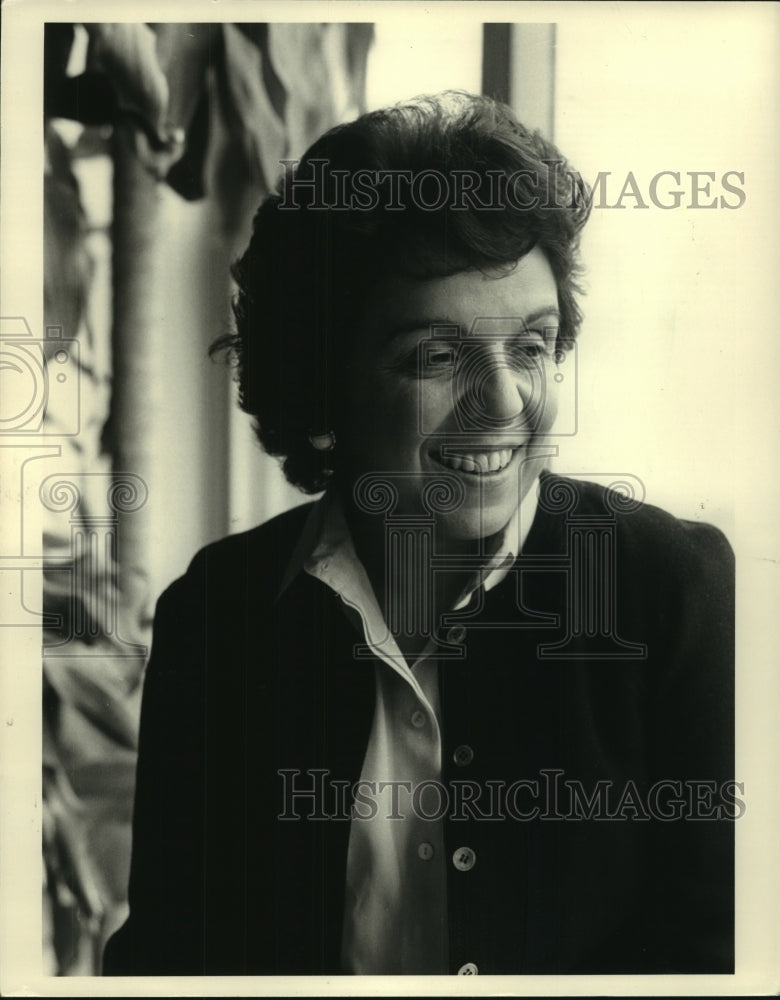 1987 Press Photo Donna Shalala, chancellor of University of Wisconsin-Madison. - Historic Images