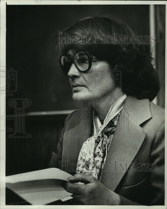 1978 Press Photo Greendale School District president Leona Sattel - mjb94346 - Historic Images