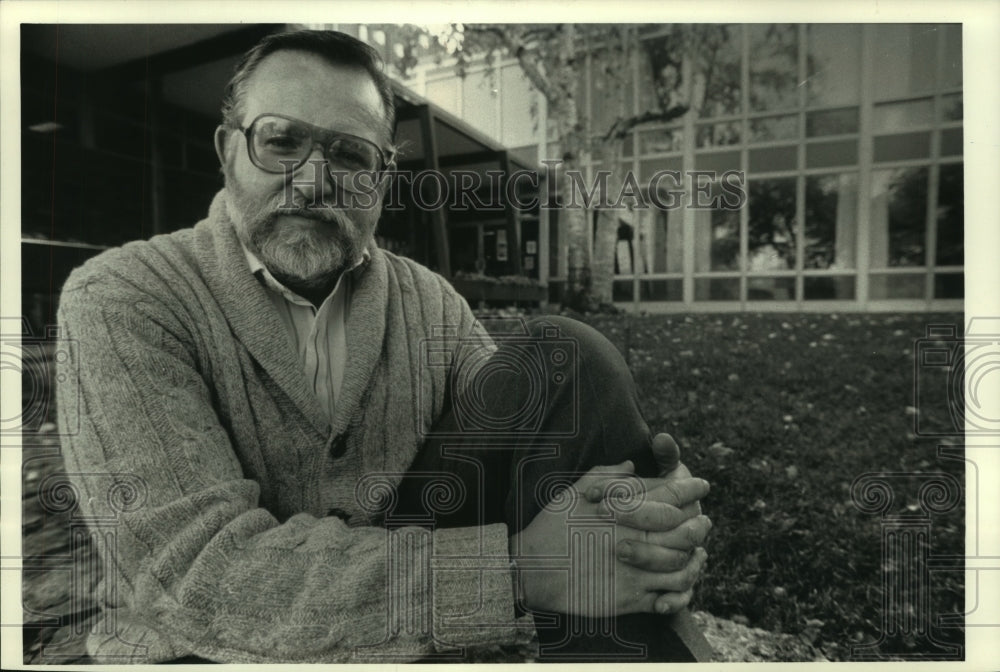 1990 Ira Saposnik director of Jewish Student Organization Wisconsin-Historic Images
