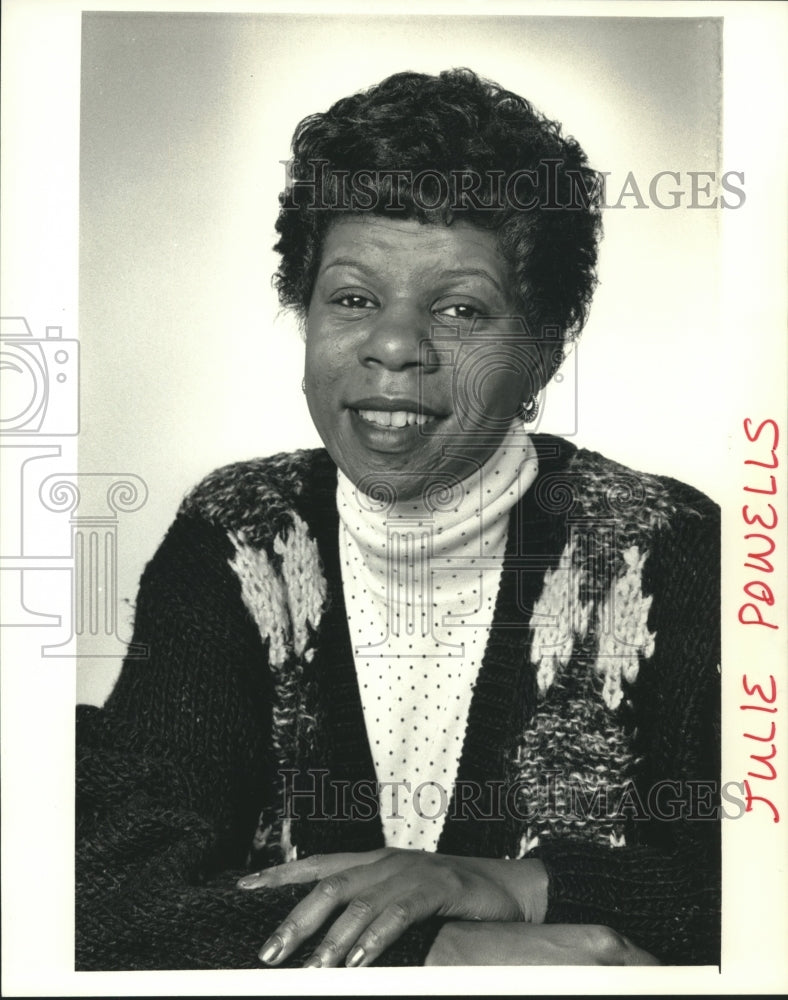 1991 Press Photo Julie Powells, Milwaukee Journal / Sentinel Inc. employee - Historic Images
