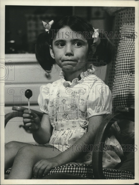 1977 Press Photo Actress Natasha Ryan portrays Mary Jane Harper on CBS Network - Historic Images