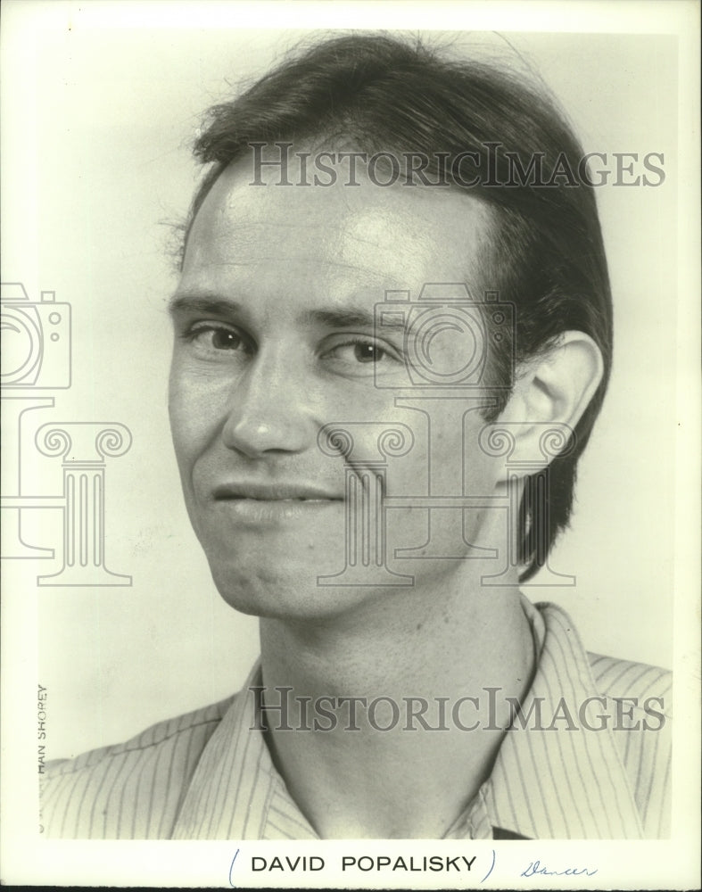 1985 Press Photo David Popalisky, dancer from Milwaukee - mjb95443 - Historic Images