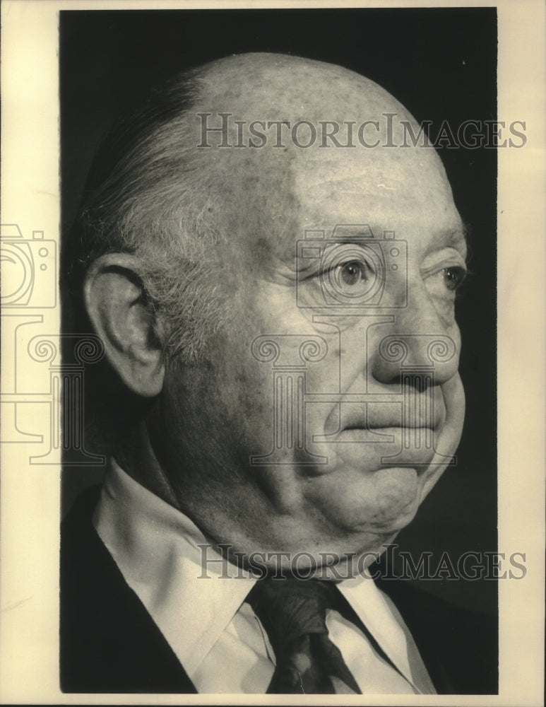 1975 Press Photo Senator Jacob Javits, political representative of New York - Historic Images