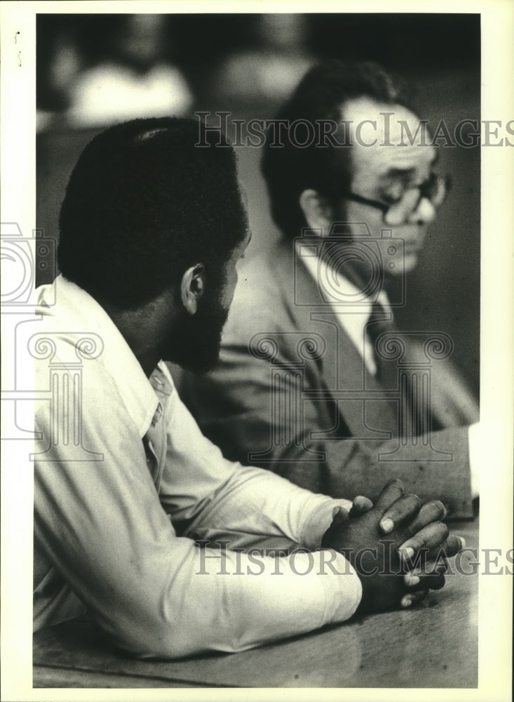 1981 Press Photo Frank Jefferson, drug pusher in Milwaukee - mjb95517 - Historic Images