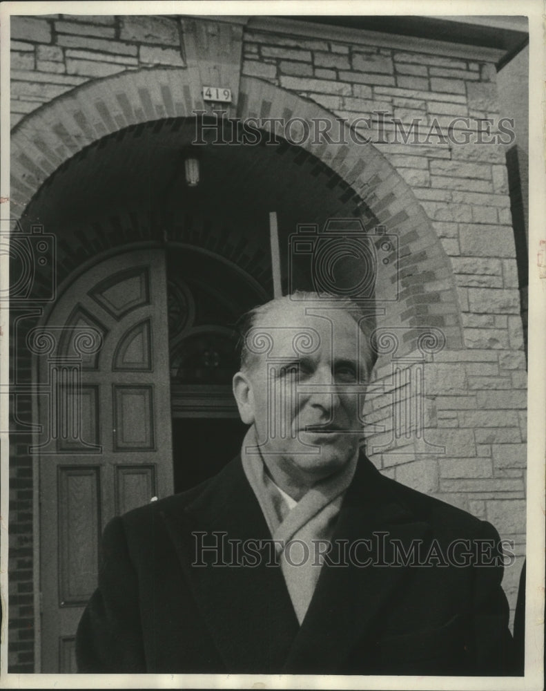 1967 Press Photo Italian Consul General From Chicago Augusto Russo - mjb95655-Historic Images