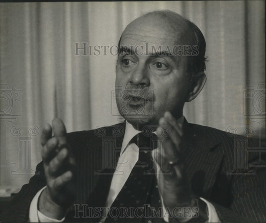 1982 Press Photo Jacob Prater, United Way director - mjb95941 - Historic Images