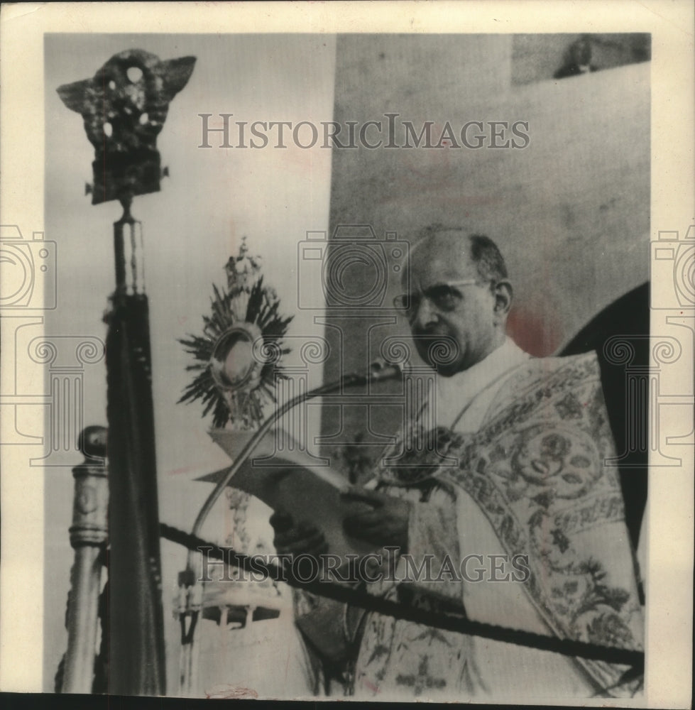 1983 Pope Paul Spoke At A Corpus Christi Procession In Rome - Historic Images