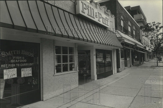 1982 Press Photo Proposed Beautification Project for Shorewood - mjb96756 - Historic Images