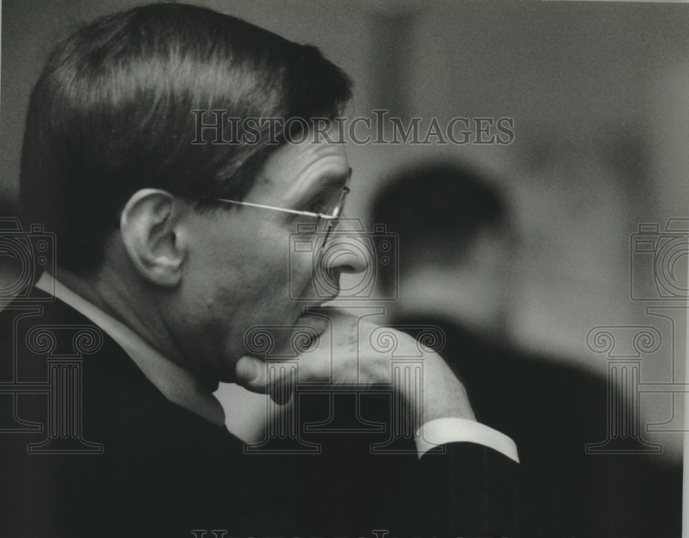 1994 Press Photo Bud Selig, president of the Milwaukee Brewers - mjb97102 - Historic Images
