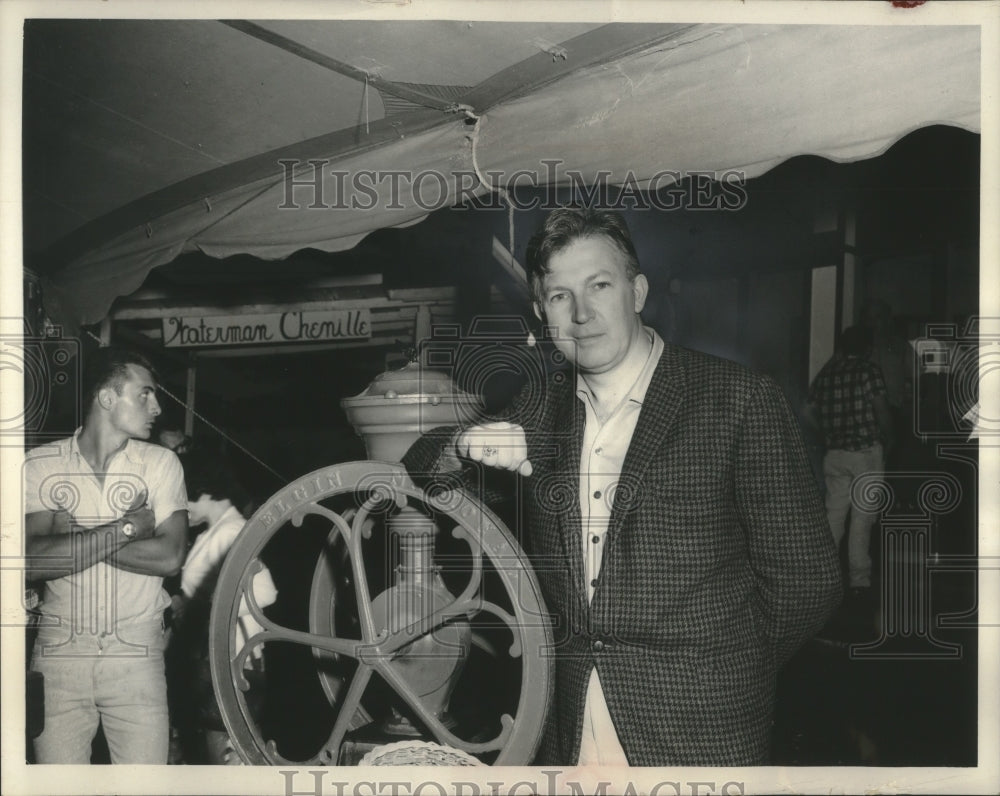 1985 Press Photo Herb Shriner, TV star at Wisconsin Dells, Wisconsin - mjb97111 - Historic Images