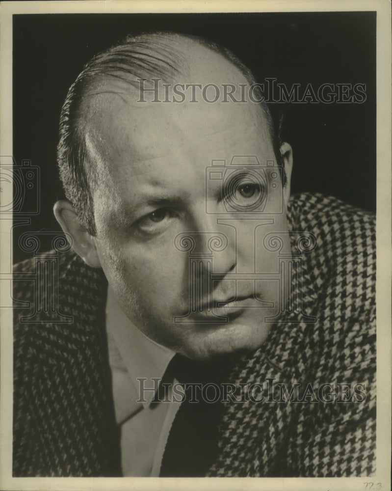 1961 Press Photo Actor John Scanlan of Milwaukee - mjb97563 - Historic Images