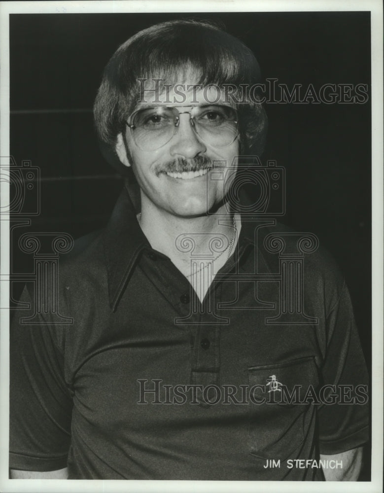 1983 Press Photo Jim Stefanich, U.S. bowler - mjb97599 - Historic Images