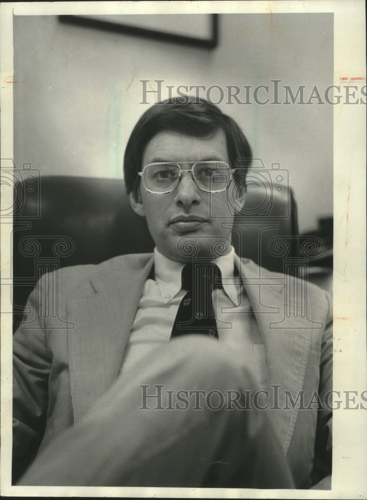 1978 Press Photo Alan (Bud) Selig, Owner of Milwaukee Brewers - mjb97719 - Historic Images