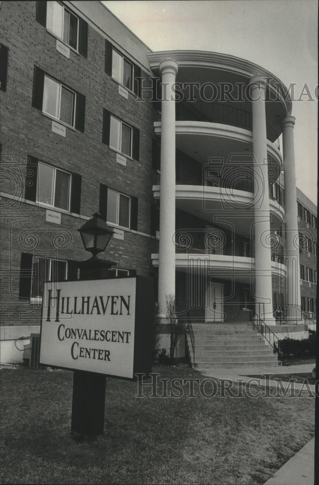 1979 Press Photo The Hillhaven Convalescent Center in Shorewood, Wisconsin - Historic Images