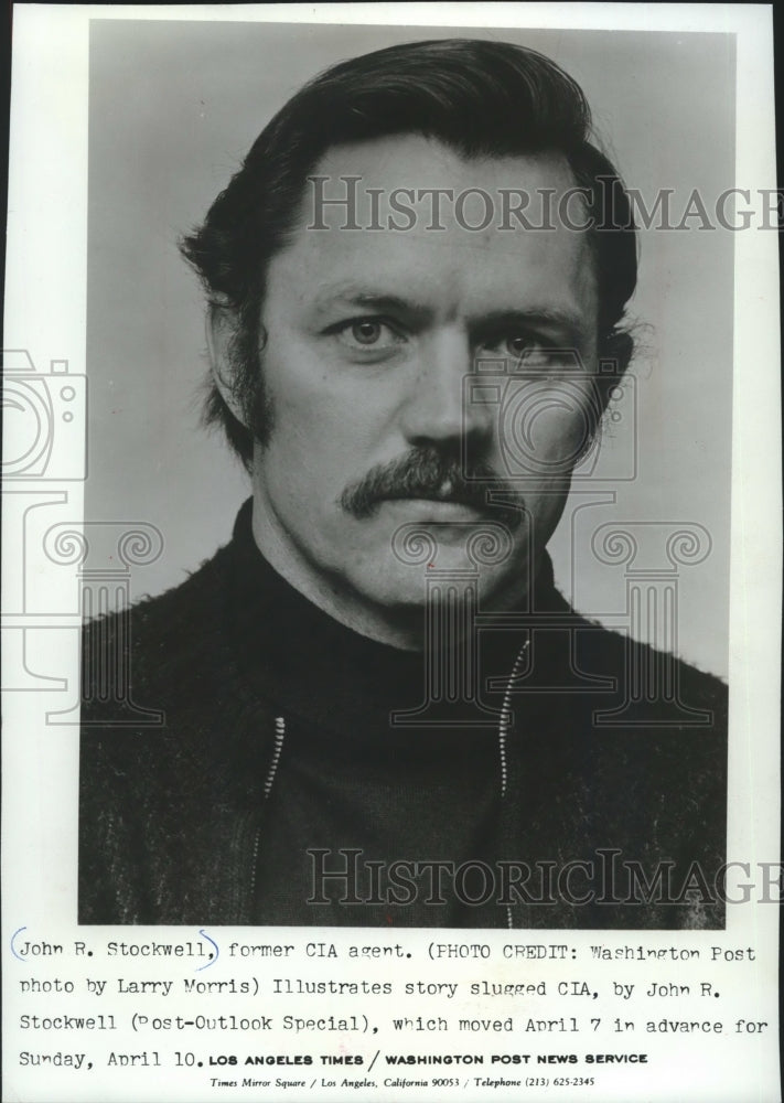 1977 John Stockwell photo, a former CIA agent. - Historic Images