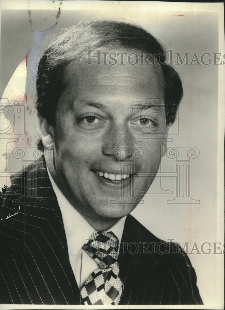 1978 Press Photo Dick Stockton, voice of Boston Red Sox, and host of CBS Sports - Historic Images