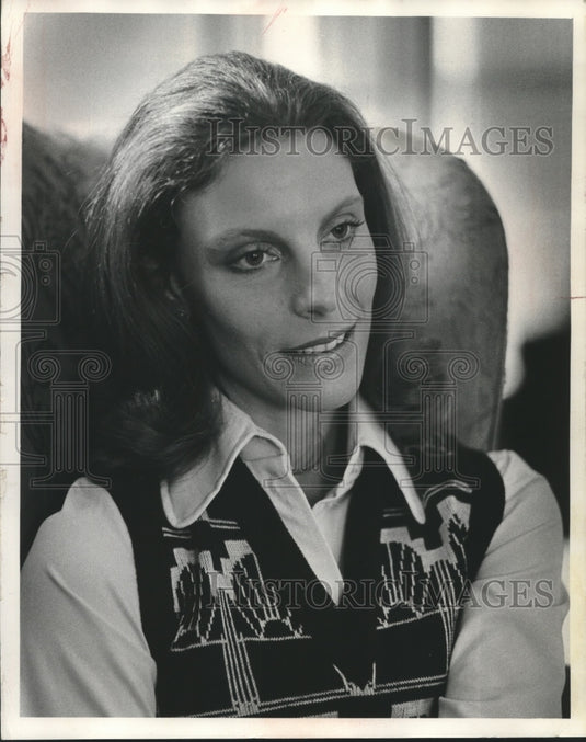 Press Photo Mrs. Tchividjian daughter of evangelist Billy Graham, Mequon - Historic Images