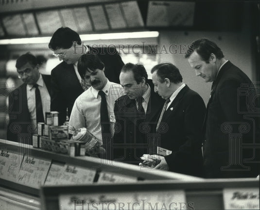 1990 Soviet Union Agricultural Ministry Visits Stokely USA - Historic Images