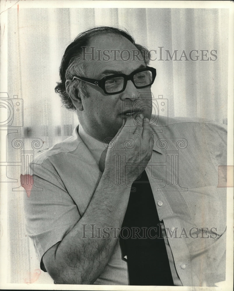 1973 Press Photo Saul Sorrin regional director of the Anti-Defamation League - Historic Images
