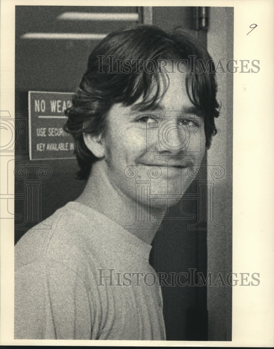 1986, Stephen J. Sousa charged with theft by fraud - mjc00098 - Historic Images